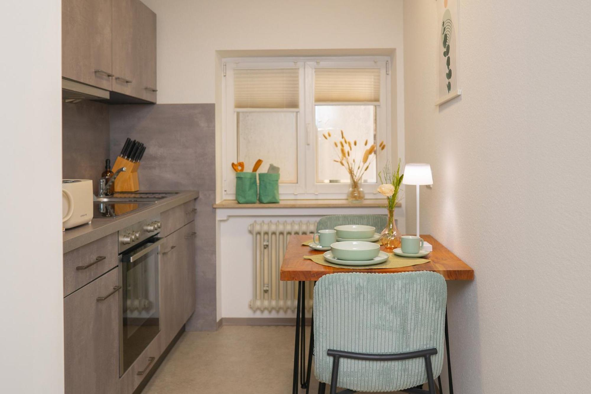 Einzigartiges Scandi Apartment - Innenstadt Mit Parkplatz, Balkon & Wlan - Perfekt Fuer Radfahrer Riedlingen Esterno foto